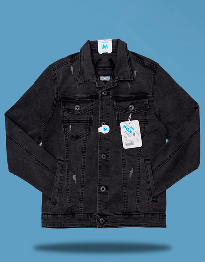 Jacket Jahuay Black Slim Fit Confort