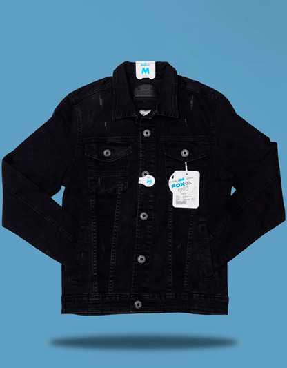 Jacket Jahuay Black Slim Fit Confort