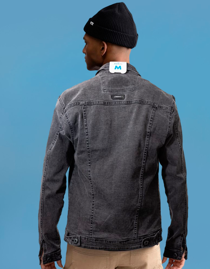 Jacket Jahuay Black Slim Fit Confort