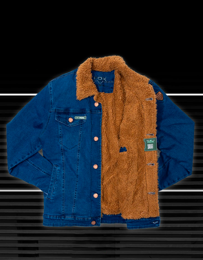 Jacket Premium C/ Peluche Carnero Camello