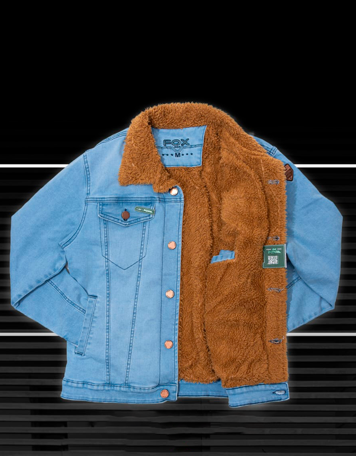 Jacket Premium C/ Peluche Carnero Camello