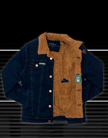 Jacket Premium C/ Peluche Carnero Camello