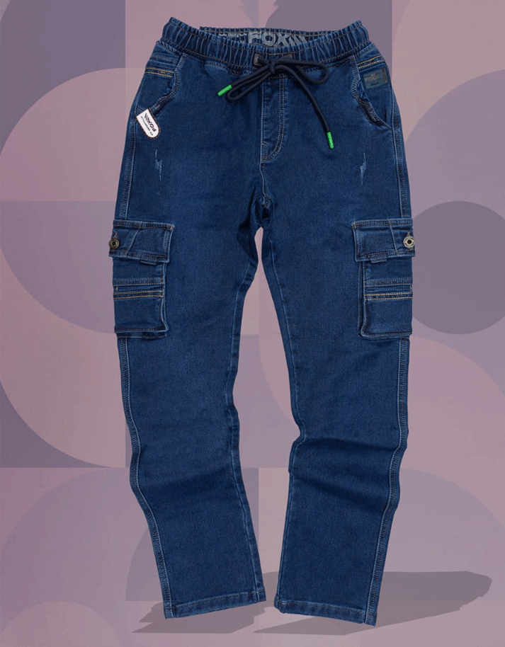 Yeu Jeans Jogger Cargo Semipitillo