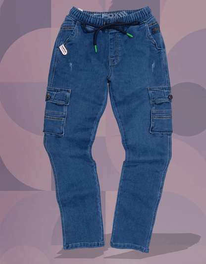 Yeu Jeans Jogger Cargo Semipitillo