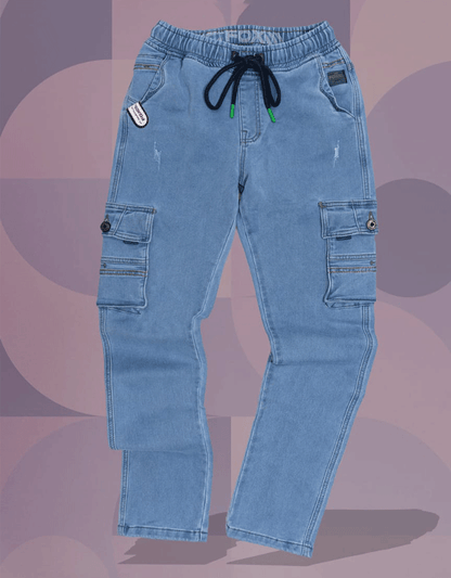 Yeu Jeans Jogger Cargo Semipitillo