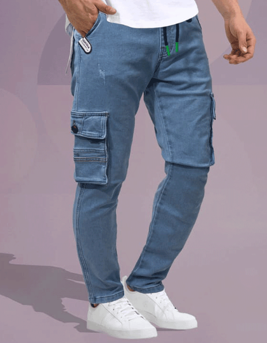 Yeu Jeans Jogger Cargo Semipitillo